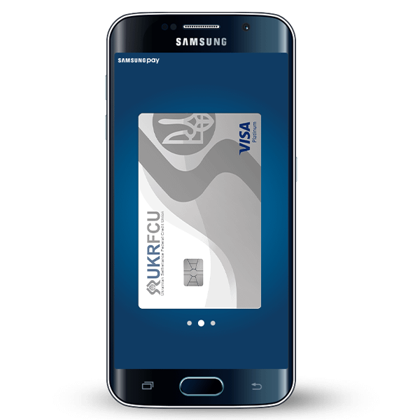 Digital Wallet example with UKRFCU Car with Samsung Pay